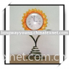 Sun flower clock