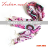 Fashion printed wool scarf
