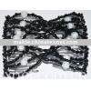 Hot sale fashion acrylic beads magic hair comb