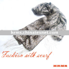 Fashion silk scarves