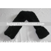 Knitted  Rabbit  fur scarf