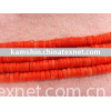 pink coral beads keshi 15mm