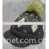fashion jacquard knitted cap