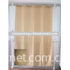 little square jacquard window curtain with 8 rings