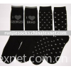 woman mid cuff cotton socks(RJ-M018W)