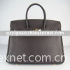 100% genuine leather handbag, ladies' birkin luxury handbag