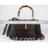 2010 fashion lady's handbags, leather top handle purse