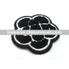 Delight embroidered applique in Bloom shape