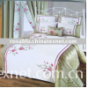 5PCS EMBROIDERED COMFORTER SETS