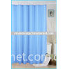 polyester solid color shower curtain