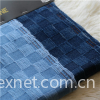 Check Pattern Denim Fabric 
