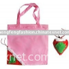 Christmas 210D polyester  promotional bag