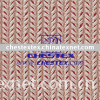 warp knitting Nylon golden metallic fabric^