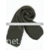 Lady winter knitted scarf