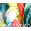 Colored yarn distribution