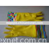 latex household gloves(PVC cuff)