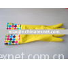 latex household glove(PVC cuff)