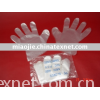 poly disposable glove