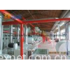 Red Color Roll Winding Airlaid Paper Making Machine , Paper Products Manufacturing Machines