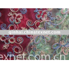 poly mesh embroiery fabric