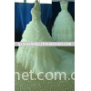 Glamorous Crepe Floor-Length Wedding Dress870153D