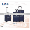Trolley luggage in blue color