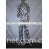1.	Hot sale and shinning ladies 85% polyester 15% cotton Satin pyjamas