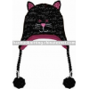 2010newest lovely cartoon cat design embroidery acrylic hat