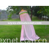 Hanging mosquito netting made from polyester