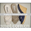 women's fashion wedge heel sandal/slipper