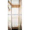 100%polyester chemical embroidery curtain