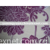 100%poly printed chiffon fabric with crinkle for garments
