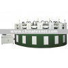 Curved Automatic Eva Foaming Injection Moulding Machine