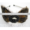 feather headband