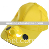 Stylish Baseball Hat/Cap with Solar Powered Cooling Fan (yellow)