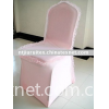 pink spandex chair cover