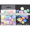 bright color buttons for scrapbooking