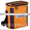 Orange color with polyester bottle cooler bag