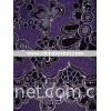 Fancy Mesh Sequins Embroidery Lace with Applique and Hand Cut Works 52"
