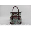 Stylish Custom Made Canvas Bags Handbag , Small Canvas Beach Bag With Zipper