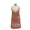 Summer Fitness 100 Polyester Nightgowns , Ladies Sexy Night Dress With Shoulder Straps
