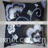 Taffeta embroidery cushion cover