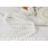 Milk Silk Polyester Embroidered Lace Trim For Dress / Garments Indian Style