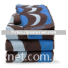 Cotton yarn dyed set towel