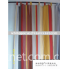 Printed striped curtain