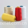 40s/3 5000 yards polyester sewing machine threads on dying cones
