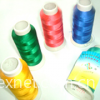 sinlge-fold luster rayon thread