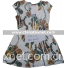 young lady printed dress