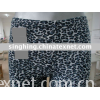 ladies printed leopard cut and sewn leggings rayon/spandex