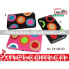 new style women PU wallet with colourful spots